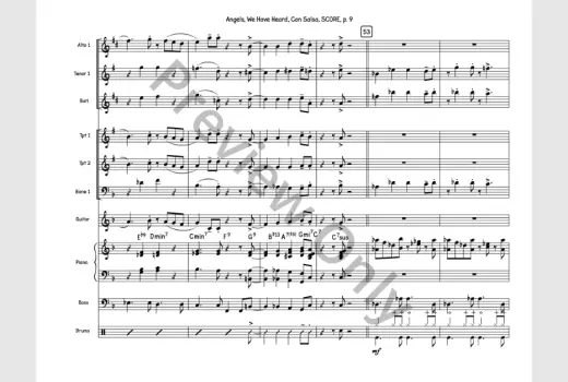 Angels, We Have Heard, Can Salsa -  Sherburne - Jazz Ensemble - Gr. 4