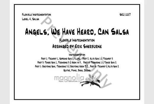 Angels, We Have Heard, Can Salsa -  Sherburne - Jazz Ensemble - Gr. 4