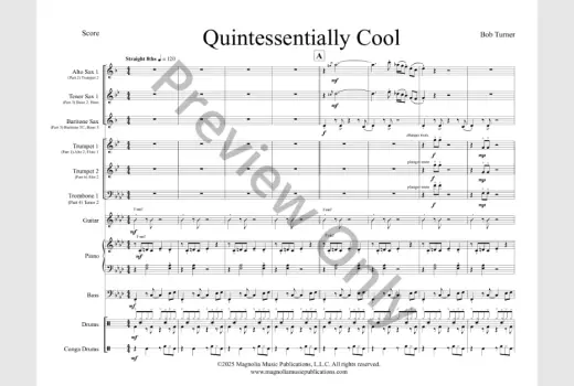 Quintessentially Cool - Turner - Jazz Ensemble - Gr. 4