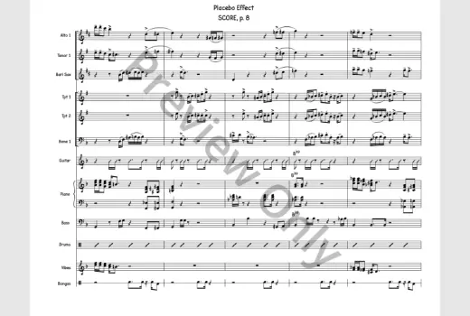 Placebo Effect - Sherburne - Jazz Ensemble - Gr. 5