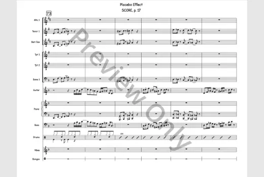Placebo Effect - Sherburne - Jazz Ensemble - Gr. 5