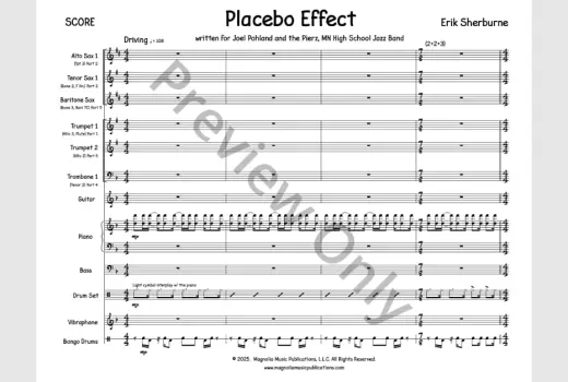 Placebo Effect - Sherburne - Jazz Ensemble - Gr. 5
