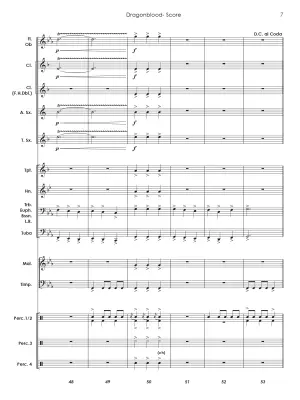 Dragonblood - Standridge - Concert Band - Gr. 0.5