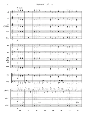 Dragonblood - Standridge - Concert Band - Gr. 0.5