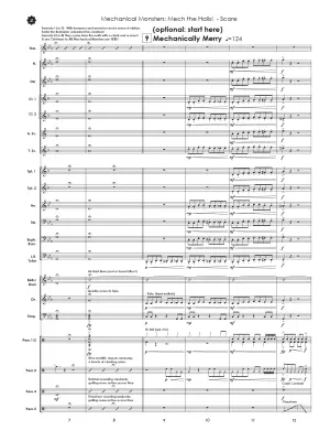 Mechanical Monster: Mech the Halls - Standridge - Concert Band - Gr. 1