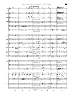 Mechanical Monster: Mech the Halls - Standridge - Concert Band - Gr. 1