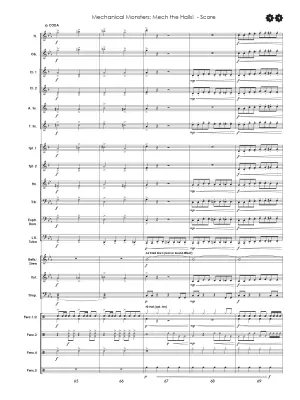 Mechanical Monster: Mech the Halls - Standridge - Concert Band - Gr. 1