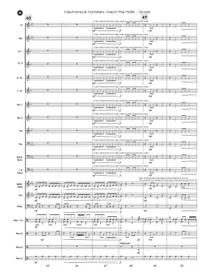 Mechanical Monster: Mech the Halls - Standridge - Concert Band - Gr. 1