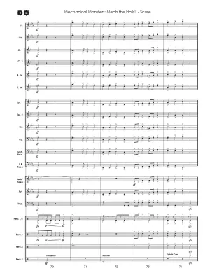 Mechanical Monster: Mech the Halls - Standridge - Concert Band - Gr. 1