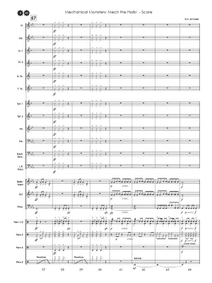 Mechanical Monster: Mech the Halls - Standridge - Concert Band - Gr. 1