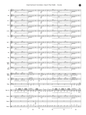Mechanical Monster: Mech the Halls - Standridge - Concert Band - Gr. 1