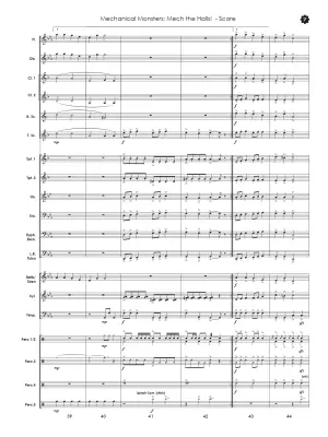 Mechanical Monster: Mech the Halls - Standridge - Concert Band - Gr. 1