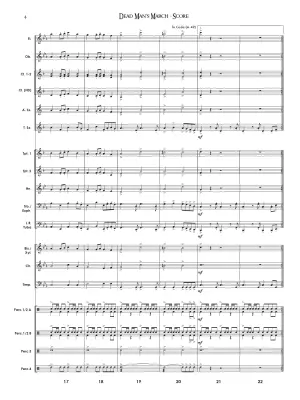 Dead Man\'s March - Standridge - Concert Band - Gr. 1.5
