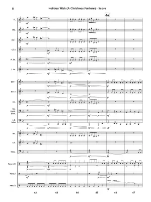 Holiday Wish: a Christmas Fanfare - Standridge - Concert Band - Gr. 1.5