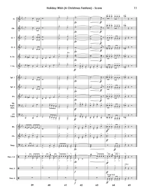 Holiday Wish: a Christmas Fanfare - Standridge - Concert Band - Gr. 1.5