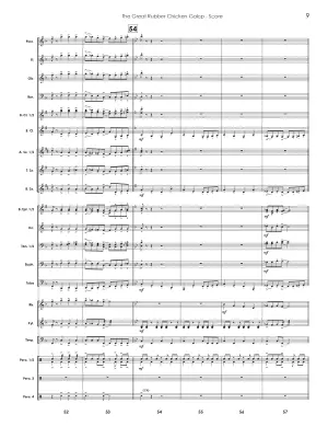 Great Rubber Chicken Galop - Standridge - Concert Band - Gr. 2.5