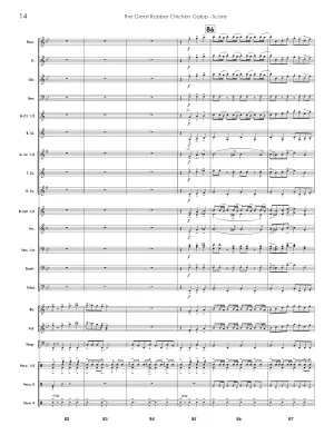 Great Rubber Chicken Galop - Standridge - Concert Band - Gr. 2.5