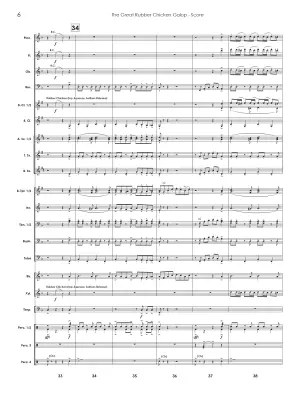 Great Rubber Chicken Galop - Standridge - Concert Band - Gr. 2.5