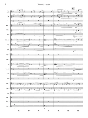 Thawing - Shimoda - Concert Band - Gr. 2.5