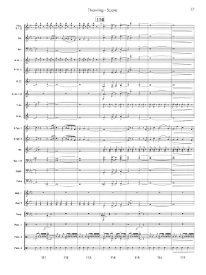 Thawing - Shimoda - Concert Band - Gr. 2.5