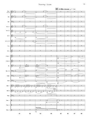 Thawing - Shimoda - Concert Band - Gr. 2.5