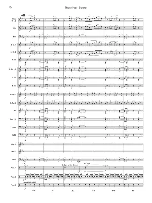 Thawing - Shimoda - Concert Band - Gr. 2.5