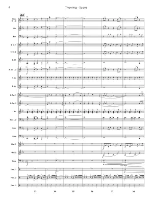 Thawing - Shimoda - Concert Band - Gr. 2.5