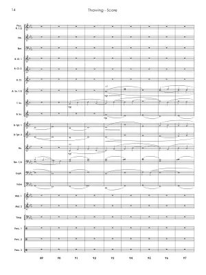 Thawing - Shimoda - Concert Band - Gr. 2.5
