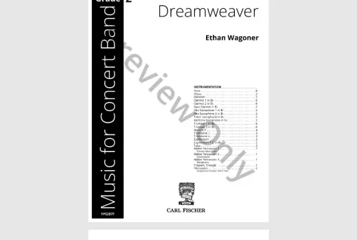 Dreamweaver - Wagoner - Concert Band - Gr. 2