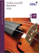 Frederick Harris Music Company - RCM Violin Level 8 Repertoire - Violin Series 2013 Edition - Book/CD