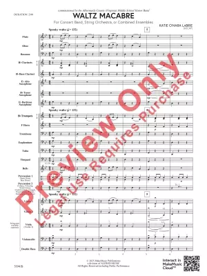 Waltz Macabre - LaBrie - Concert Band - Gr. 1.5