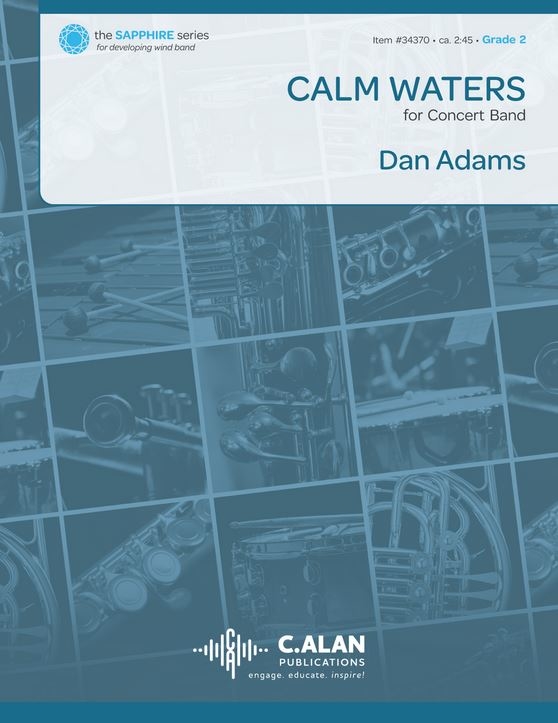 Calm Waters - Adams - Concert Band - Gr. 2