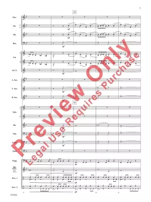 Danza Zanzare: Dance of the Mosquitoes - Hall - Concert Band - Gr. 2