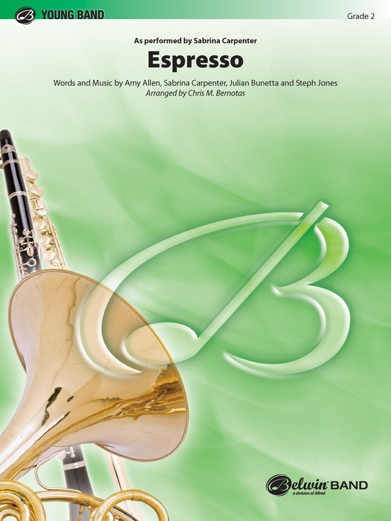 Espresso - Allen/Carpenter/Bunetta/Jones/Bernotas - Concert Band - Gr. 2