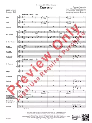 Espresso - Allen/Carpenter/Bunetta/Jones/Bernotas - Concert Band - Gr. 2