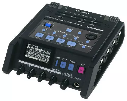 4-Channel Compact Portable Field Recorder
