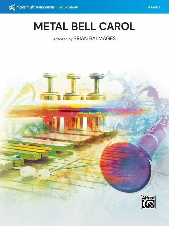 Metal Bell Carol - Balmages - Concert Band - Gr. 2