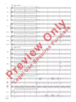 Rising from the Earth - Sims - Concert Band - Gr. 3