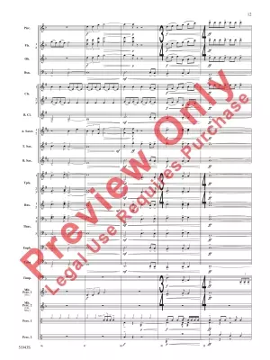 Rising from the Earth - Sims - Concert Band - Gr. 3