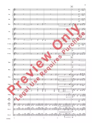 Rising from the Earth - Sims - Concert Band - Gr. 3