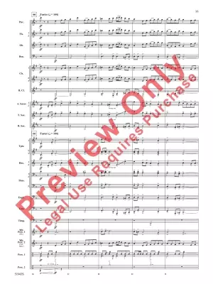 Rising from the Earth - Sims - Concert Band - Gr. 3