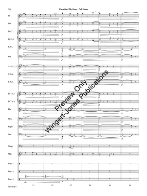 Circadian Rhythms - Gassi - Concert Band - Gr. 2.5