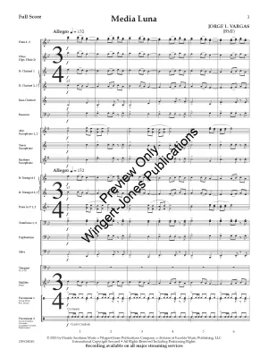 Media Luna - Vargas - Concert Band - Gr. 3