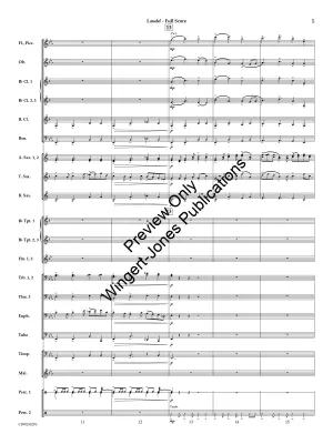 Laude! - Sheldon - Concert Band - Gr. 3.5