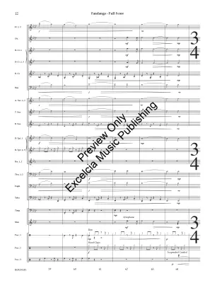 Fandango - Chambers - Concert Band - Gr. 3.5
