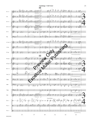 Fandango - Chambers - Concert Band - Gr. 3.5