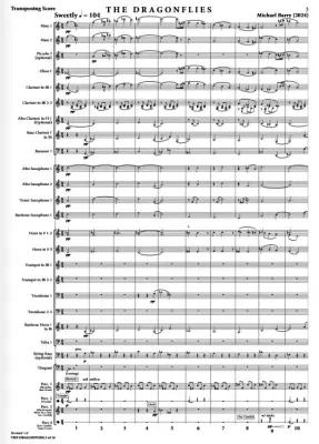 The Dragonflies - Barry - Concert Band - Gr. 2.5