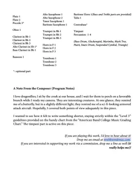 The Dragonflies - Barry - Concert Band - Gr. 2.5