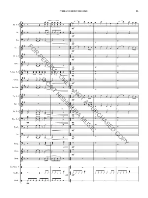 The Journey Begins - Nishimura - Concert Band - Gr. 2.5