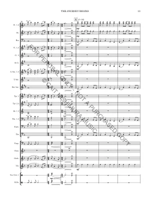 The Journey Begins - Nishimura - Concert Band - Gr. 2.5